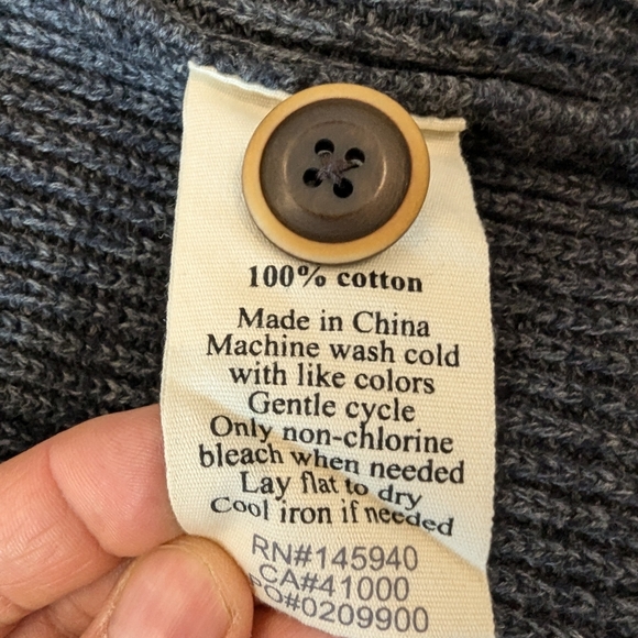 Life after denim medium heavy Cotton cardigan - Picture 4 of 5